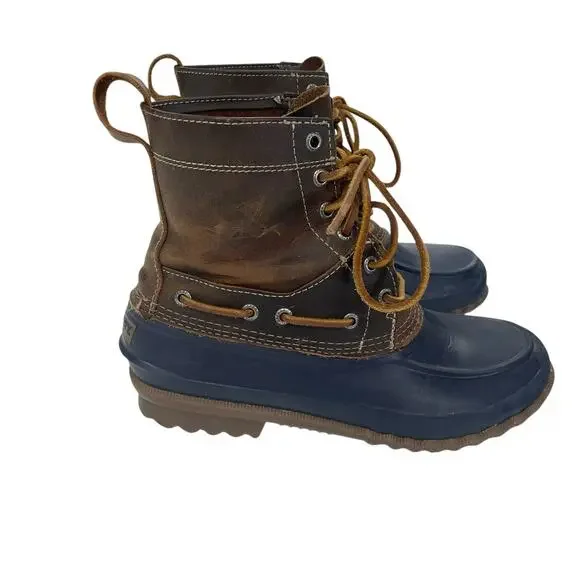 Sperry | Shoes | Sperry Waterproof Lace Up Duck Boots Brown  display picture 1